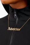 Aquarius Pendant Necklace - Gold