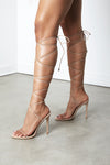 Nude Nymph Lace Up Sandal