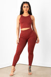 Brick Cropped Legging