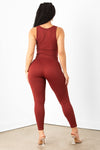 Brick Cropped Legging