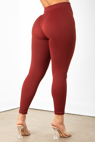 Brick Cropped Legging