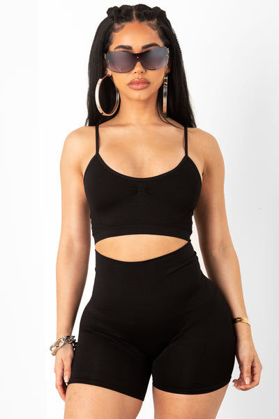 Black Shaping Shorts