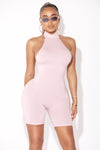 Lilac Open Back Sleeveless Jumpsuit