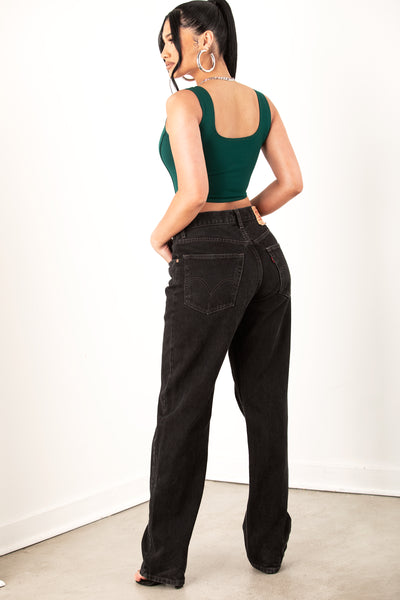 Green Corset Tank