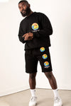 Swish Seen It All Shorts-Black