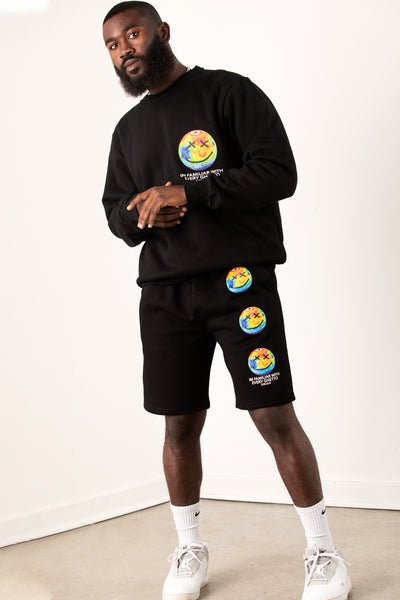 Swish Seen It All Shorts-Black