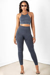 Denim Highwaist Capri Legging
