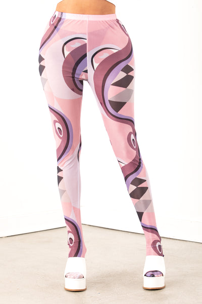 Pastel Abstract Stockings