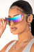 Multi Tinted Frameless Sunglasses