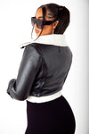 Leather Fur Jacket