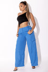 Royal Blue Cargo Pants