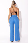 Royal Blue Cargo Pants