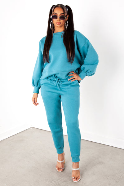 Dusty Teal Sweatpants