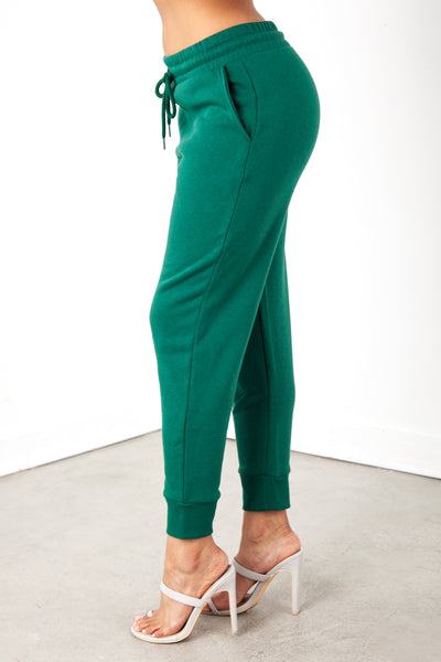 Hunter green Sweatpants