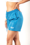 Og Girls Tour Blue Nylon Shorts