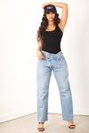 Vintage Crossed Levi Jean Blue