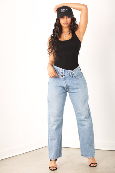 Vintage Crossed Levi Jean Blue