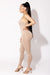 Mocha Vintage Washed Seamless Jumpsuit