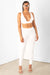 White Ribbed Legging & Bralette Set