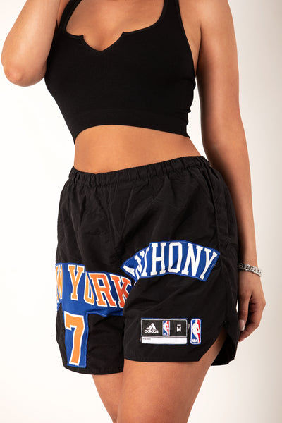 Black Ribbed Racerback Center Cut Crop Tank