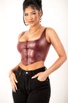 Mauve Corset Tank