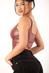 Mauve Corset Tank