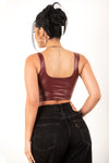 Mauve Corset Tank