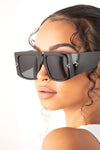 Black On Black Melo Tinted Sunglasses