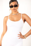 White Bodycon Romper