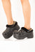 Platform Clog Slip On- Black