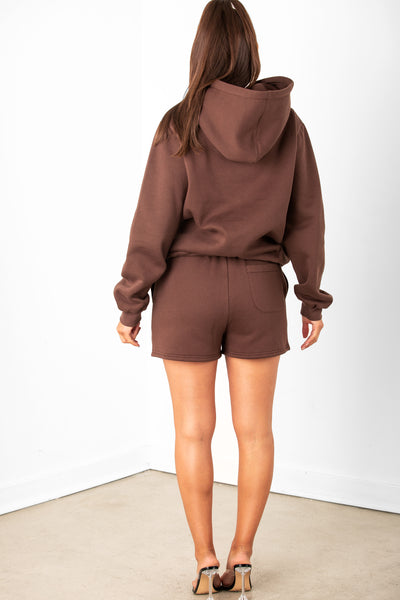 Brown Og Girls Tour Sweat Shorts