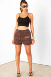 Brown Og Girls Tour Sweat Shorts