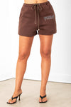 Brown Og Girls Tour Sweat Shorts