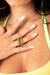 Jade Spiral Ring