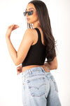 Black Corset Tank