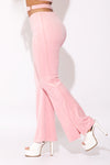 Pink Sorella Velour Pants