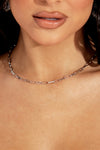 Silver Biker Chain Necklace