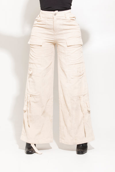 Nude Cargo Corduroy Pants