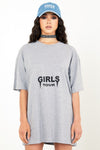 OG Girls Tour Tee Grey/Black.