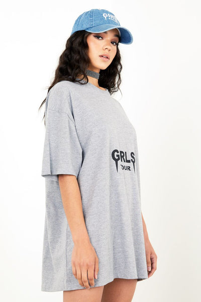 OG Girls Tour Tee Grey/Black.